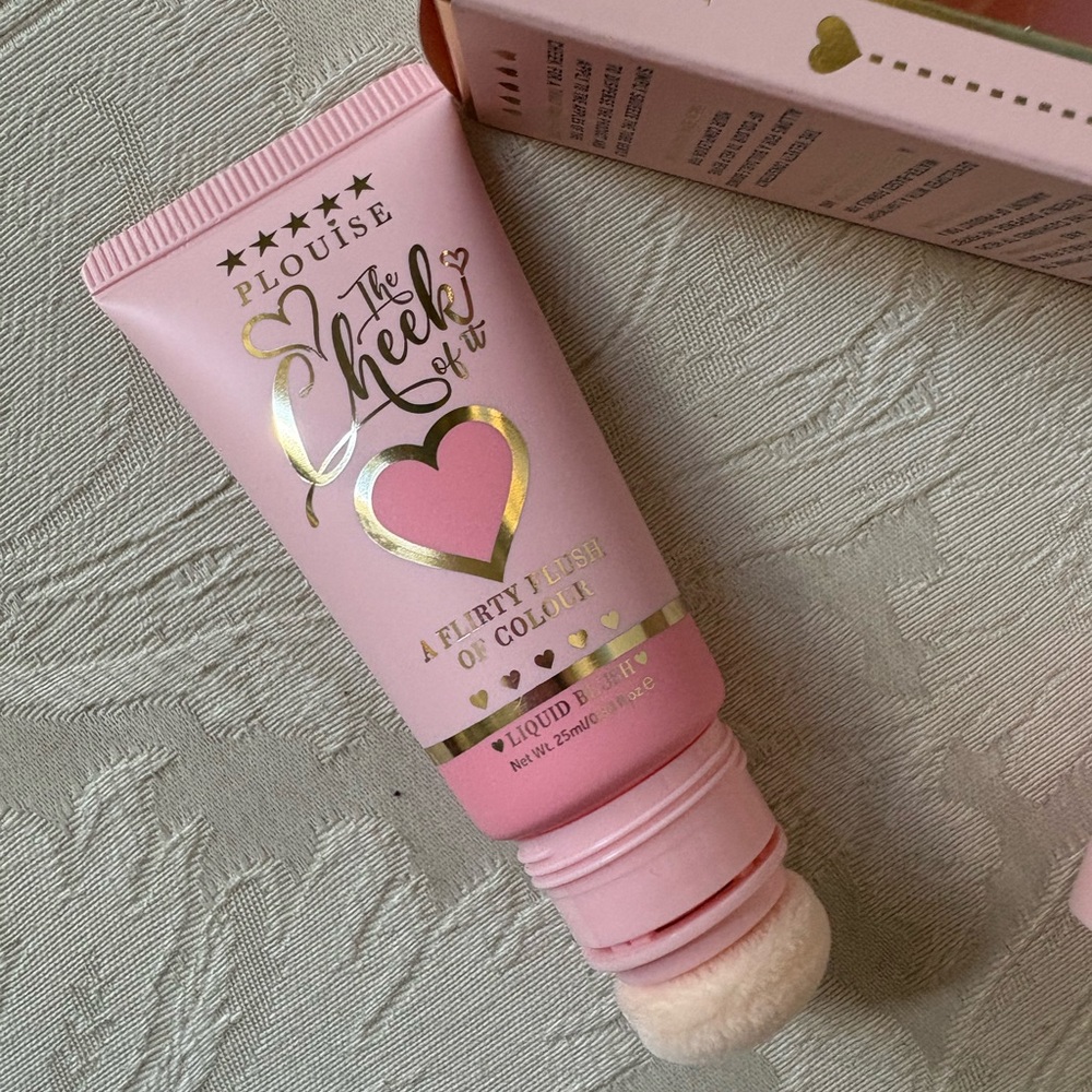 P. Louise The Cheek of It Liquid Cream Blush Bonbon Baby BNIB